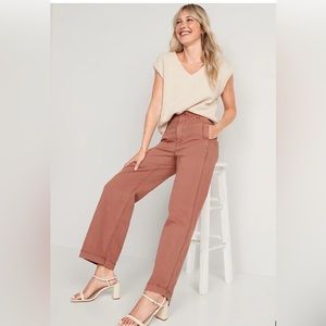 Old Navy Extra-High-Waisted Wide-Leg Workwear Pants for Women